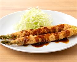 アスパラ肉巻フライ｜庄やグランドメニュー