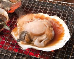 【旬の貝焼き10月~3月】北海活帆立 網焼き｜日本海庄やグランドメニュー