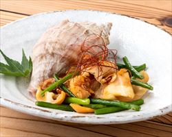 つぶ貝にんにく焼き｜日本海庄やグランドメニュー