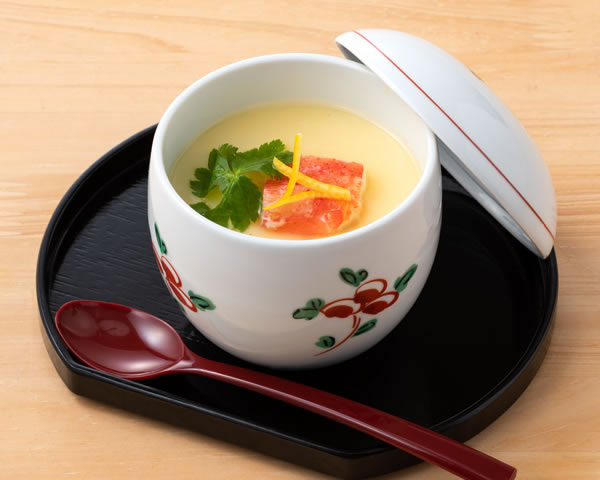 海老・蟹茶碗蒸し