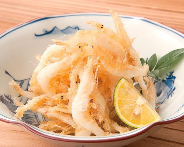 白海老の唐揚げ