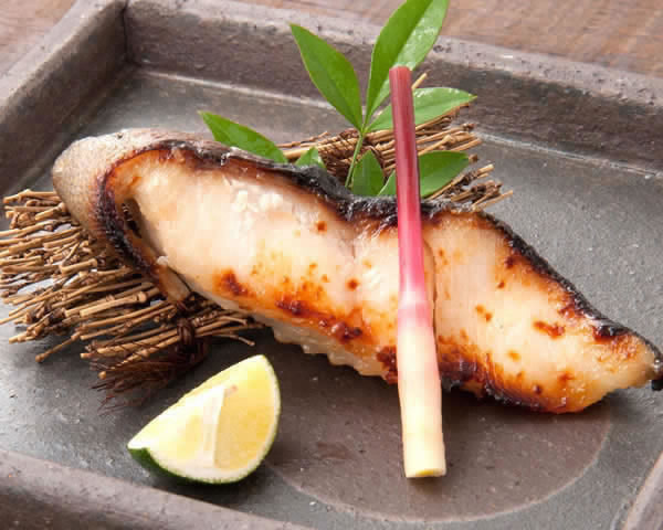 銀鱈 西京漬け焼き
