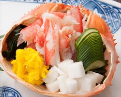 ズワイガニの酢の物｜日本海庄やグランドメニュー