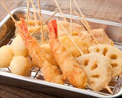 【大阪名物】なにわ串カツ｜日本海庄やグランドメニュー