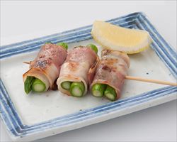 アスパラベーコン巻串｜日本海庄やグランドメニュー