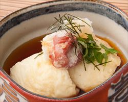 よせ豆腐と梅干しの揚げ出し｜日本海庄やグランドメニュー