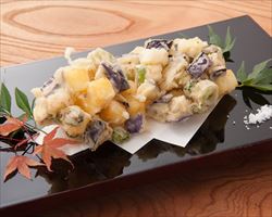 茄子とチーズのかき揚げ｜日本海庄やグランドメニュー