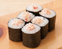 細巻き寿司 単品（納豆・梅キュー・ねぎとろ・山ごぼう・カニマヨ）｜日本海庄やグランドメニュー
