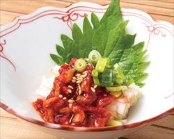 葱チャンジャ｜日本海庄やグランドメニュー
