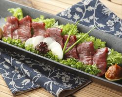 国産馬刺し｜日本海庄や(新潟地区)グランドメニュー
