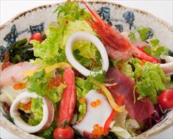 水産市場のサラダ｜日本海庄や(新潟地区)グランドメニュー