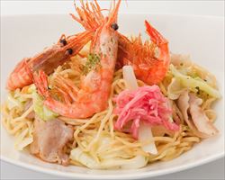 南蛮海老塩焼きそば｜日本海庄や(新潟地区)グランドメニュー