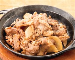 牛バラ鉄板焼き｜日本海庄やグランドメニュー