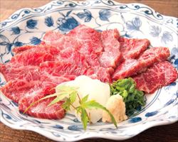 霜降り馬刺し｜日本海庄やグランドメニュー