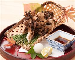 焼き舞茸 おろしぽん酢｜日本海庄やグランドメニュー