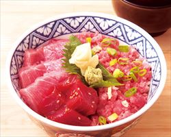 生本鮪 3種｜築地日本海グランドメニュー