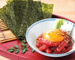 じゃこと揚げ茄子のサラダ｜築地日本海グランドメニュー