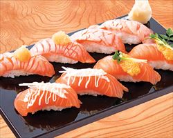 炙り寿司8種｜築地日本海グランドメニュー