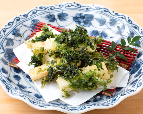 やみつき山芋柚子胡椒磯辺揚げ
