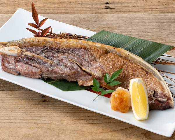 本鮪かまスライス焼き