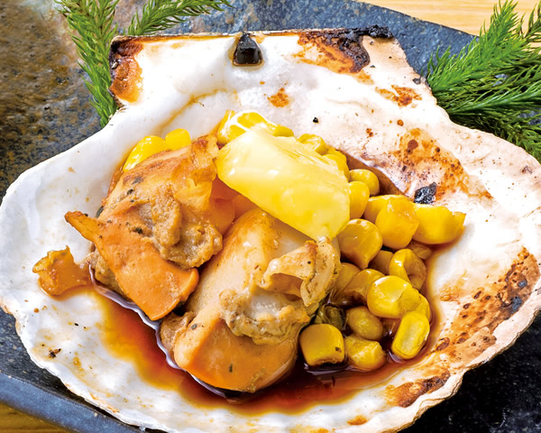 帆立貝磯バター焼き(1個)
