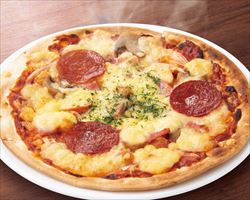 やるき！ミックスピザ｜やるき茶屋グランドメニュー